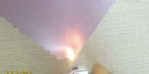 Development of flame retardant fabrics