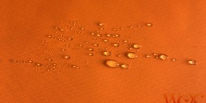 What are the standard textiles for rainproof cloth?