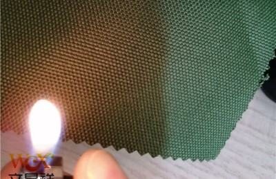 What are the characteristics of welded fire retardant cloth?