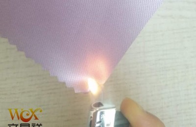 Some properties of fire retardant Oxford cloth