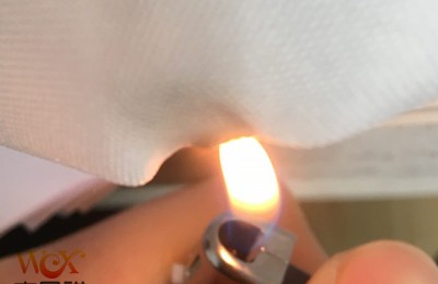 Finishing methods of polyester flame retardant fabrics