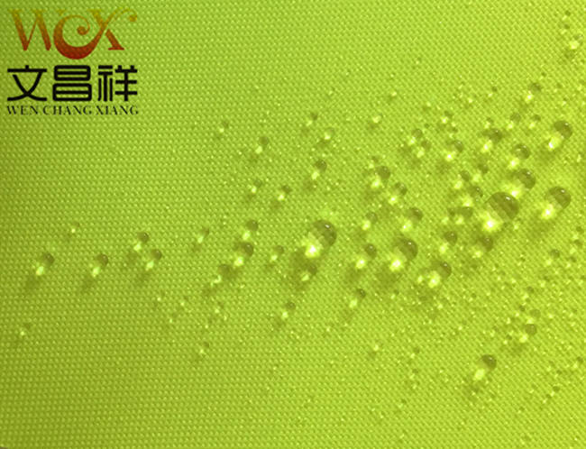 Waterproof fluorescent Oxford cloth  