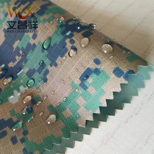 Camouflage Oxford cloth