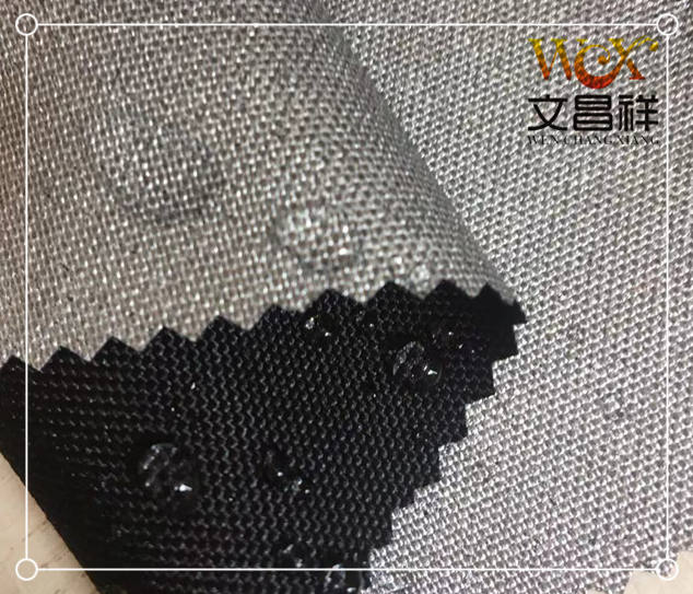 Silver-coated Oxford cloth